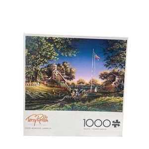 Buffalo Games Jigsaw Puzzle 1000pc Multi Terry‎ Redlin Good Morning America
